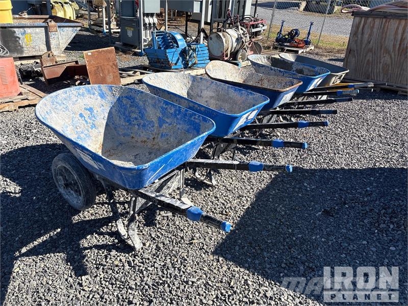 Quantity of (5) Wheelbarrow Andre komponenter