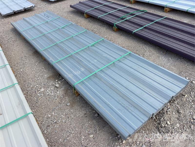  Quantity of (50)  Kit Containers 12 ft Steel R Pan Pacēlāji, vinčas un materiālu lifti