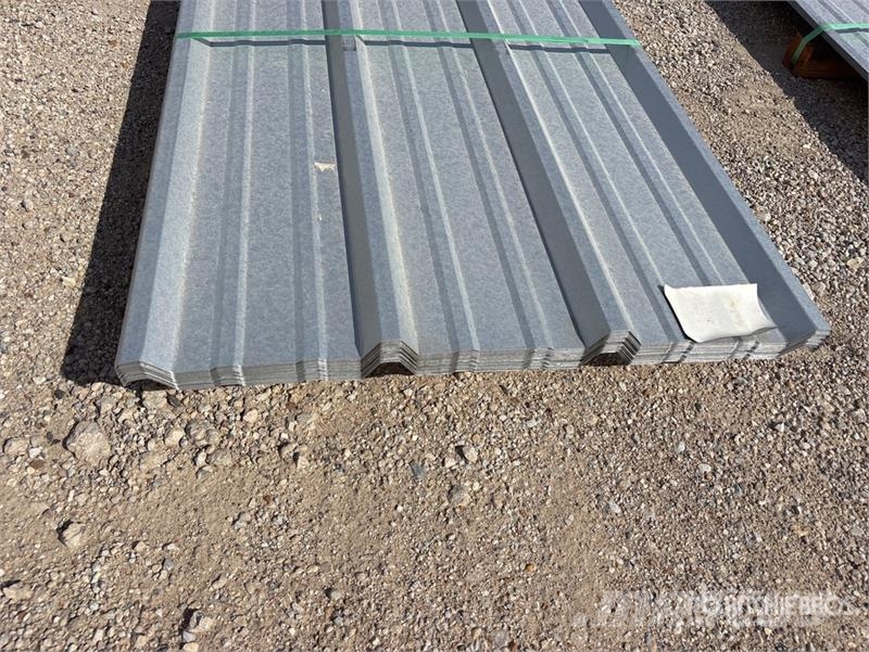 Quantity of (50) Kit Containers 12 ft Steel R Pan Pacēlāji, vinčas un materiālu lifti