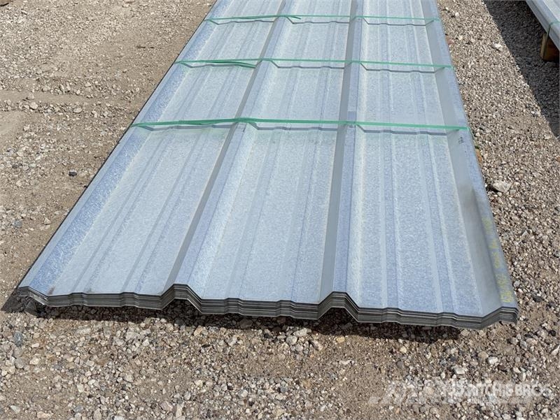 Quantity of (50) Kit Containers 12 ft Steel R Pan Pacēlāji, vinčas un materiālu lifti