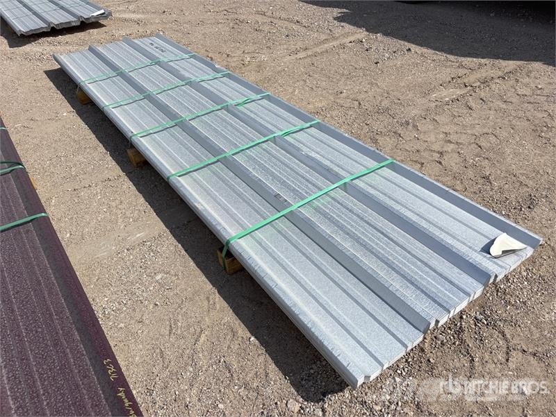 Quantity of (50) Kit Containers 12 ft Steel R Pan Pacēlāji, vinčas un materiālu lifti