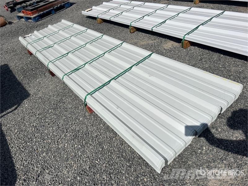 Quantity of (50) Kit Containers 12 ft Corrugated Csörlők, emelőberendezések és anyagmozgató liftek