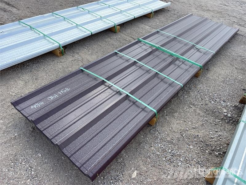  Quantity of (50)  Kit Containers 12 ft Steel R Pan Pacēlāji, vinčas un materiālu lifti