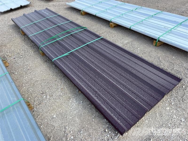  Quantity of (50)  Kit Containers 12 ft Steel R Pan Pacēlāji, vinčas un materiālu lifti