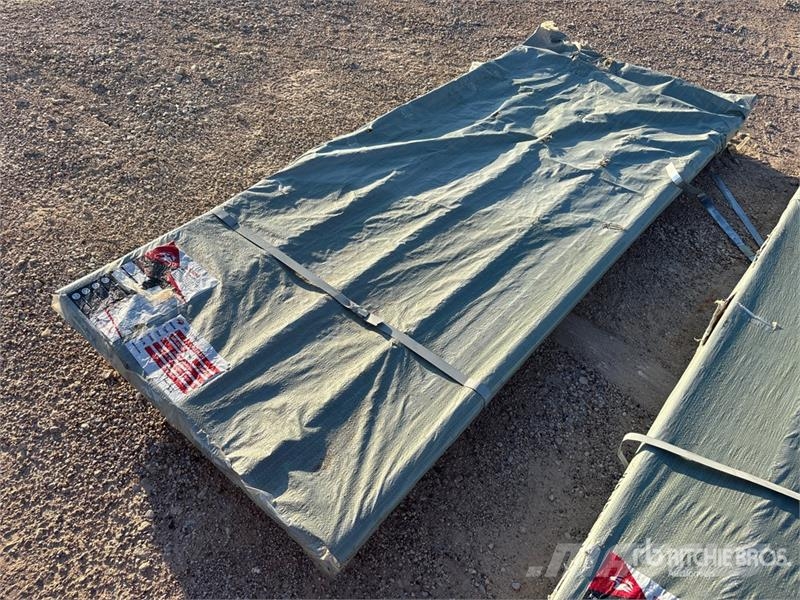 Quantity of (50) SDLGCSS 8 ft Galvanized Corrugat Takels, lieren en materiaalliften