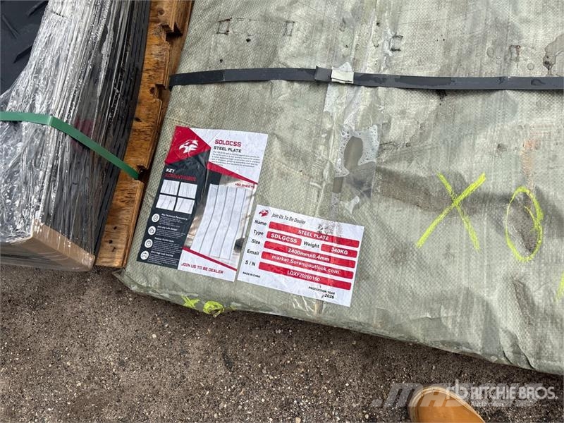 Quantity of (50) SDLGCSS Galvanized Corrugated St Vitle, dvigala in gradbeni dvižni sistemi