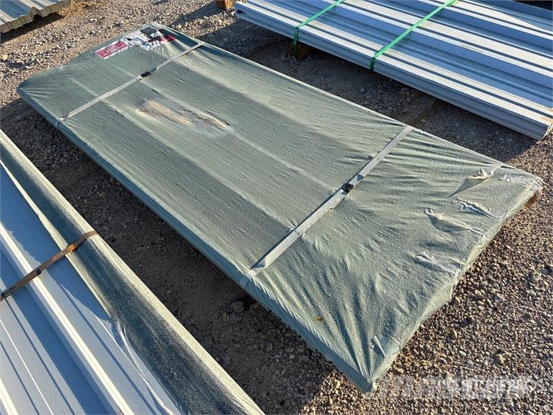 Quantity of (50) SDLGCSS 8 ft Galvanized Corrugat Takels, lieren en materiaalliften