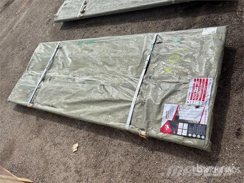 Quantity of (50) SDLGCSS Galvanized Corrugated St Vinssit, nostolaitteet ja materiaalinostimet