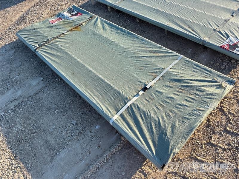 Quantity of (50) SDLGCSS 8 ft Galvanized Corrugat Takels, lieren en materiaalliften