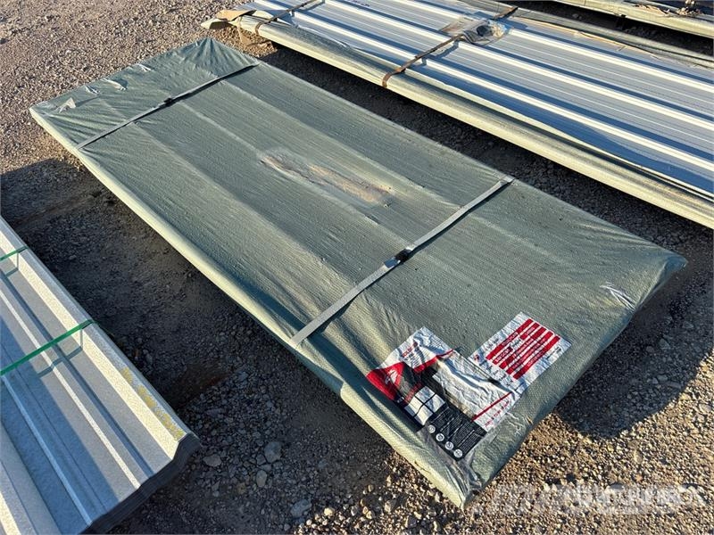Quantity of (50) SDLGCSS 8 ft Galvanized Corrugat Takels, lieren en materiaalliften