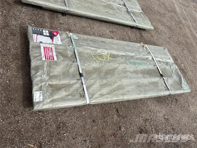 Quantity of (50) SDLGCSS Galvanized Corrugated St Vinssit, nostolaitteet ja materiaalinostimet