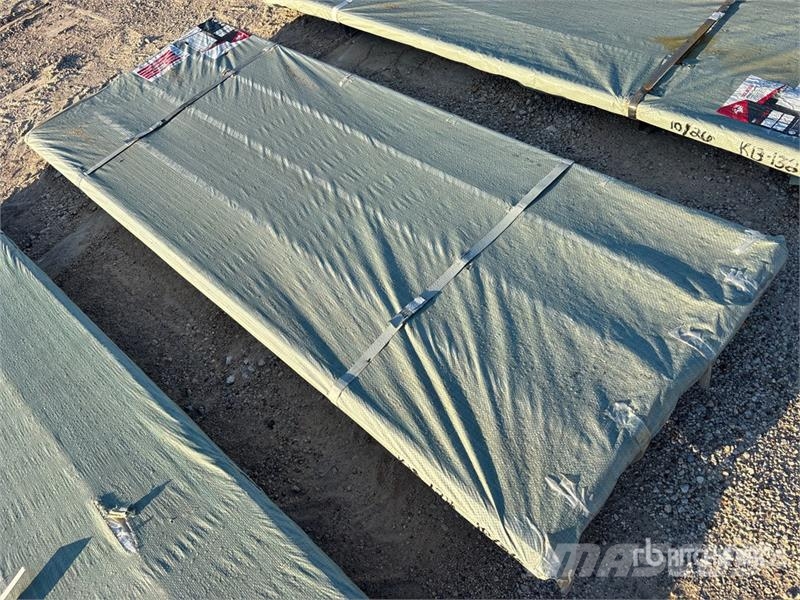Quantity of (50) SDLGCSS 8 ft Galvanized Corrugat Takels, lieren en materiaalliften