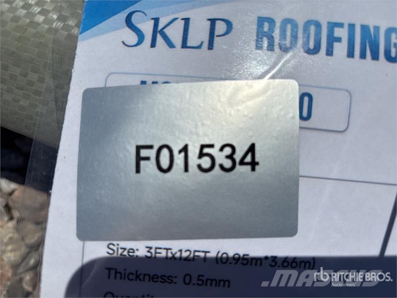 Quantity of (50) SKLP SKH50 12' Long Galvalume St Seilwinden, Bauaufzüge und Lastenaufzüge