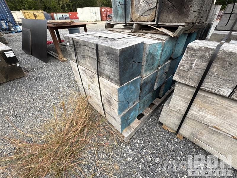  Quantity of (52) 12 In x 12 In x 3 ft Hard Wood Ti Seilwinden, Bauaufzüge und Lastenaufzüge