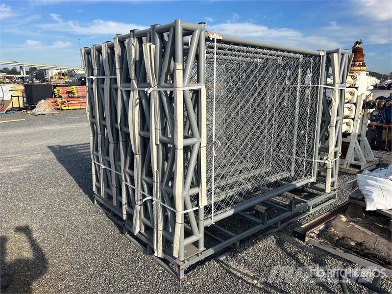 Quantity of (6) 16 ft x 6 ft Powder Coated Bi-Part 农业机械-其他