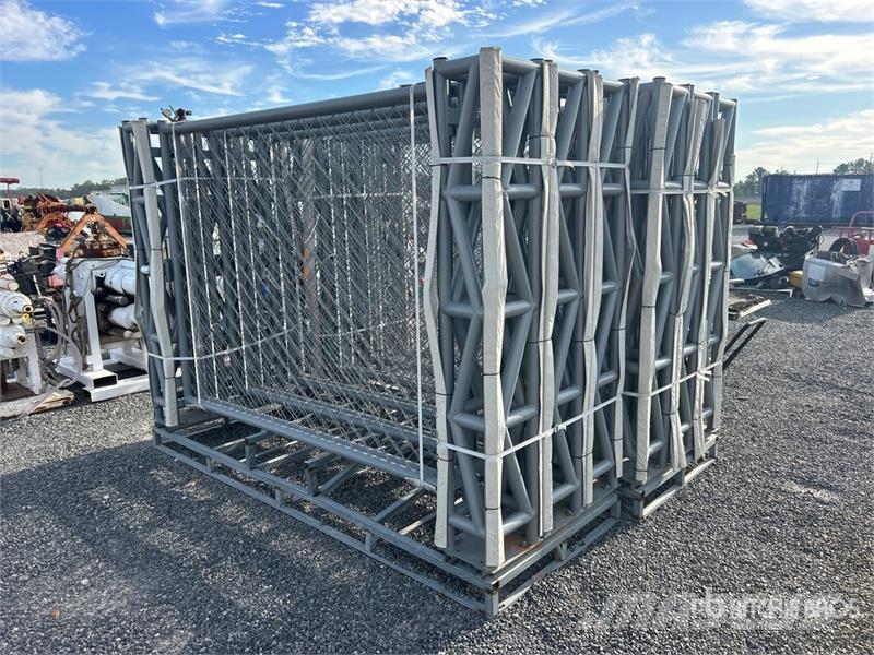 Quantity of (6) 16 ft x 6 ft Powder Coated Bi-Part 农业机械-其他
