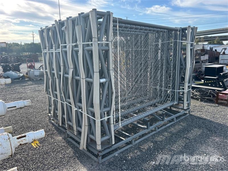 Quantity of (6) 16 ft x 6 ft Powder Coated Bi-Part 农业机械-其他