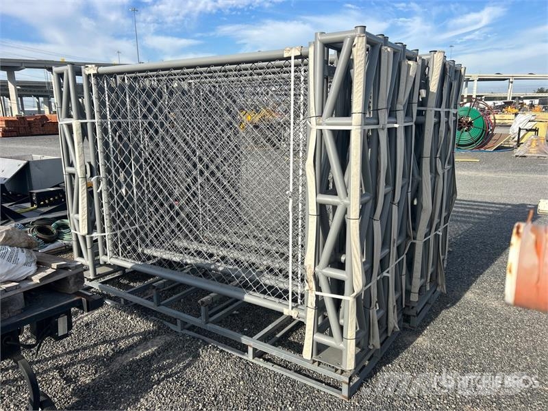 Quantity of (6) 16 ft x 6 ft Powder Coated Bi-Part 农业机械-其他
