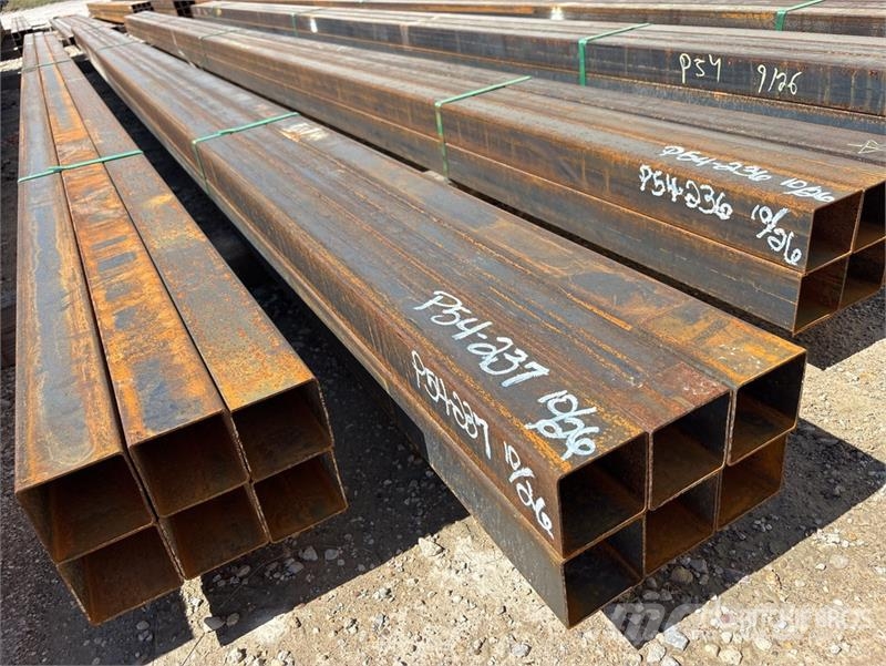 Quantity of (6) 3 in x 3 in x 23 ft Square Tubing Utovorne dizalice, vitla i liftovi za materijal