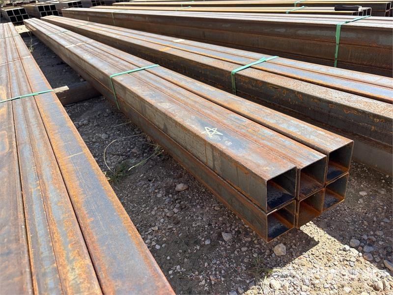 Quantity of (6) 3 in x 3 in x 23 ft Square Tubing Utovorne dizalice, vitla i liftovi za materijal