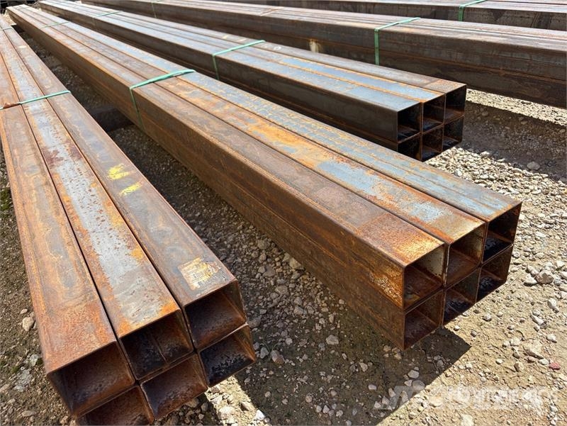 Quantity of (6) 3 in x 3 in x 23 ft Square Tubing Utovorne dizalice, vitla i liftovi za materijal