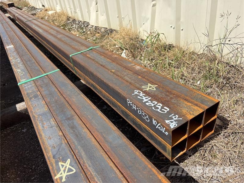 Quantity of (6) 3 in x 3 in x 22 ft Square Tubing Utovorne dizalice, vitla i liftovi za materijal