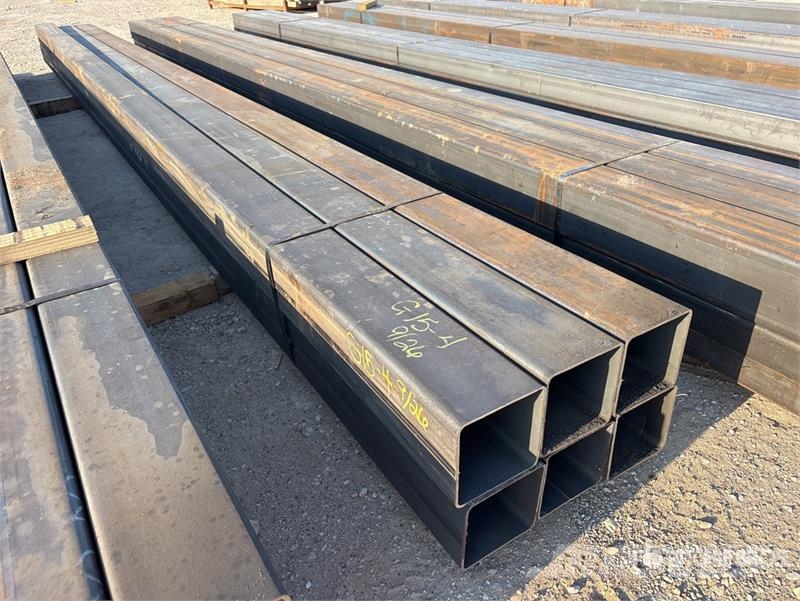  Quantity of (6) 6 in x 6 in x 3/16 in x 20 ft Squa Other components