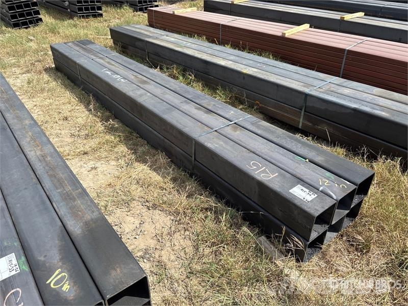Quantity of (6) 6 in x 6 in x 12 ft Square Tubing Drugi deli
