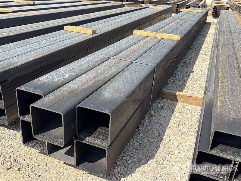  Quantity of (6) 6 in x 6 in x 3/16 in x 20 ft Squa مكونات أخرى