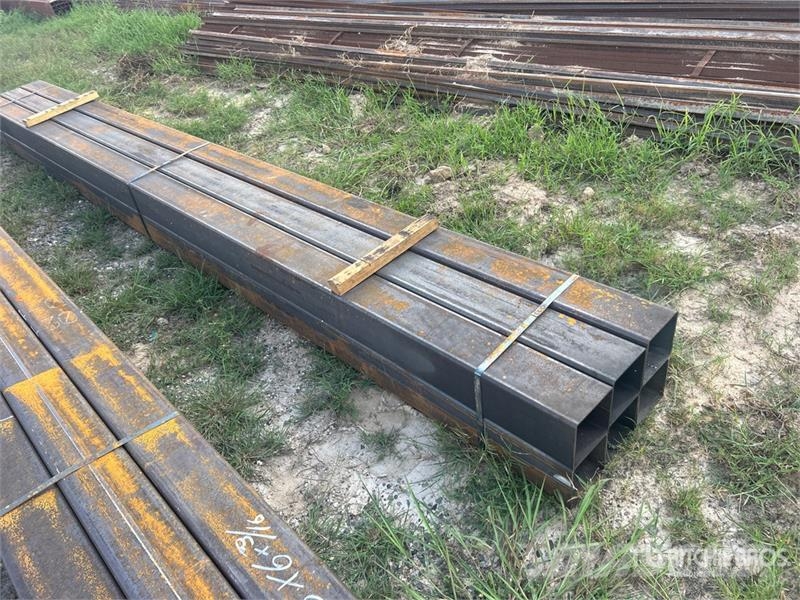  Quantity of (6) 6 in x 6 in x 16 ft Square Tubing  Other components