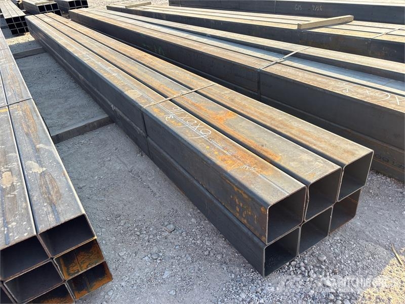 Quantity of (6) 6 in x 6 in x 3/16 in x 20 ft Squa Other components
