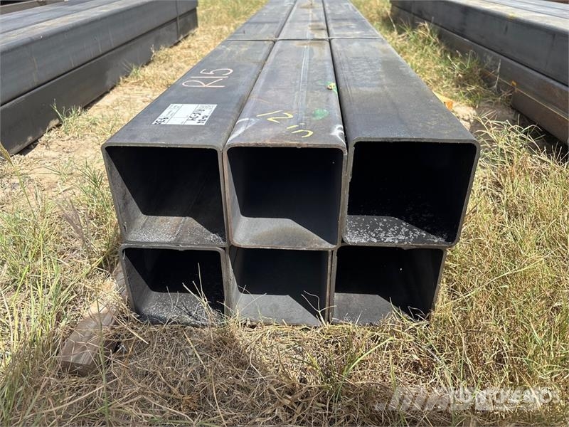 Quantity of (6) 6 in x 6 in x 12 ft Square Tubing Drugi deli