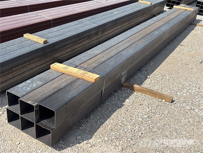 Quantity of (6) 6 in x 6 in x 3/16 in x 18 ft Squa مكونات أخرى