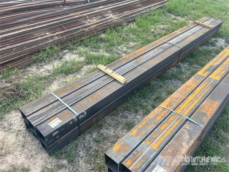  Quantity of (6) 6 in x 6 in x 16 ft Square Tubing  Other components