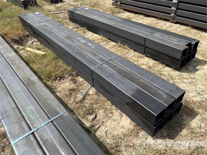 Quantity of (6) 6 in x 6 in x 12 ft Square Tubing Drugi deli