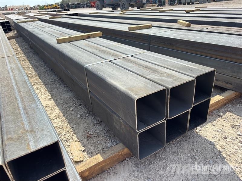 Quantity of (6) 6 in x 6 in x 3/16 in x 20 ft Squa مكونات أخرى