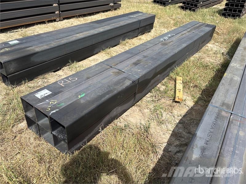 Quantity of (6) 6 in x 6 in x 12 ft Square Tubing Drugi deli