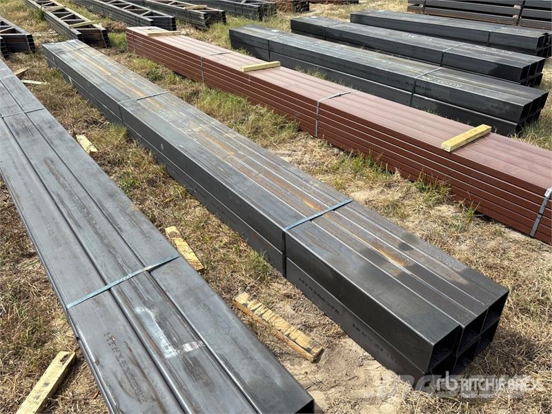 Quantity of (6) 6 in x 6 in x 20 ft Square Tubing Drugi deli
