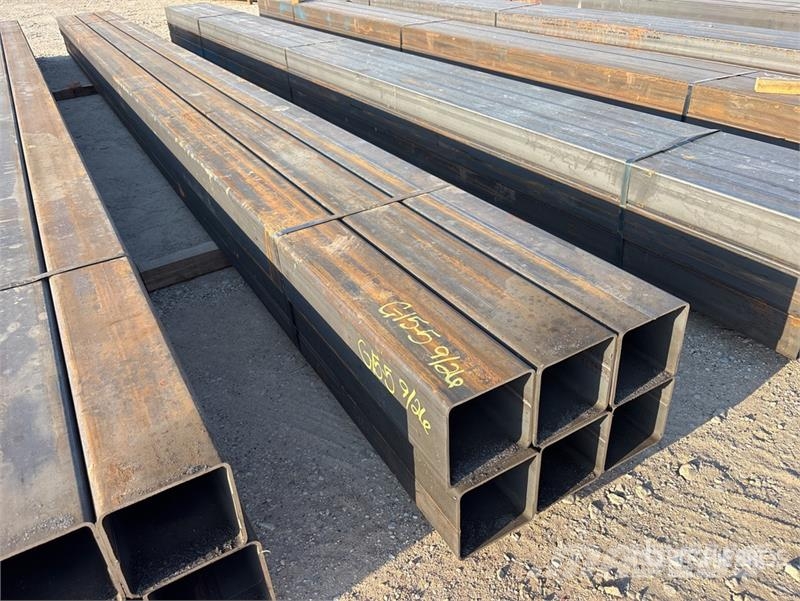 Quantity of (6) 6 in x 6 in x 3/16 in x 20 ft Squa Other components
