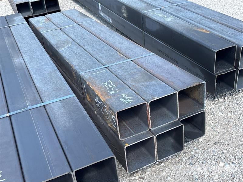Quantity of (6) 6 in x 6 in x 3/16 in x 6 ft Squar مكونات أخرى