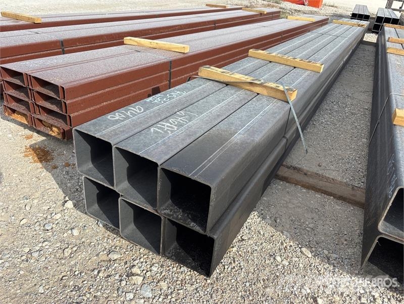 Quantity of (6) 6 in x 6 in x 3/16 in x 20 ft Squa Drugi deli