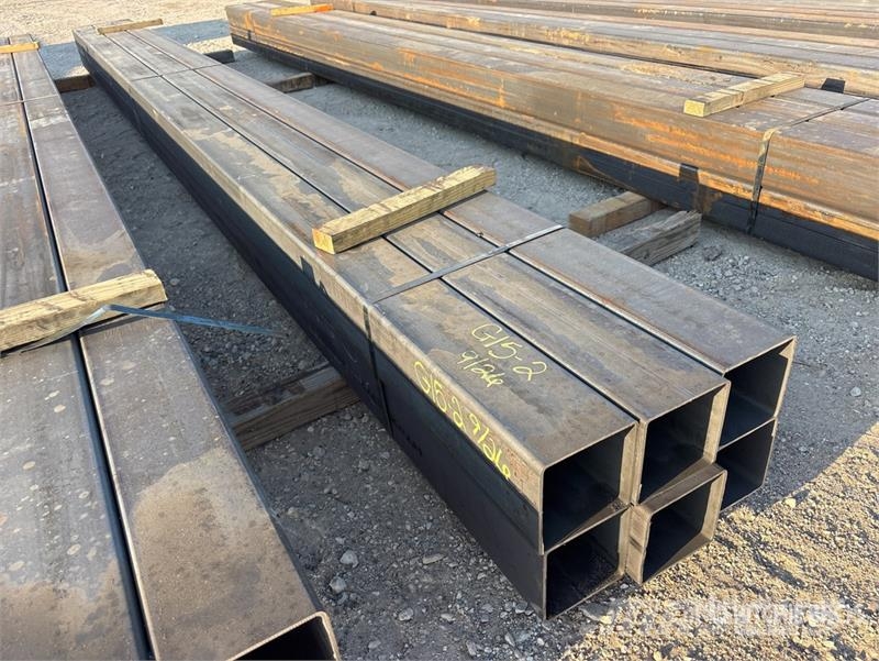  Quantity of (6) 6 in x 6 in x 3/16 in x 20 ft Squa Other components