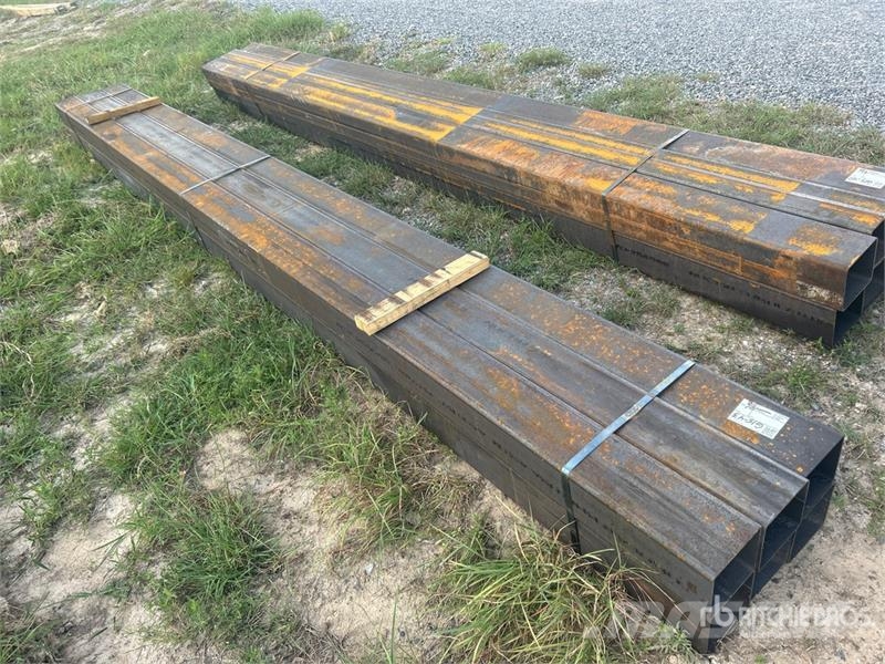 Quantity of (6) 6 in x 6 in x 16 ft Square Tubing  Other components