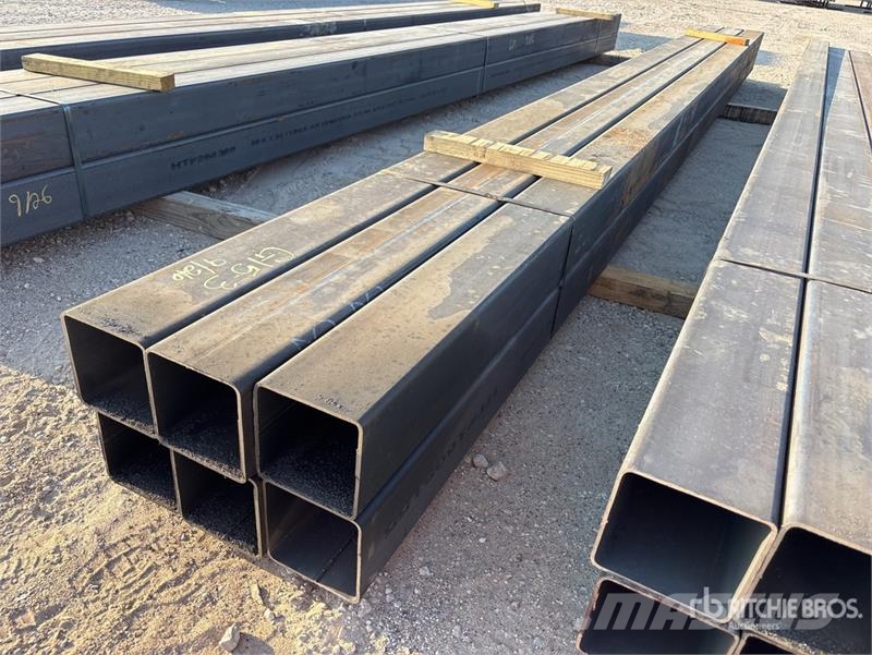 Quantity of (6) 6 in x 6 in x 3/16 in x 20 ft Squa Other components