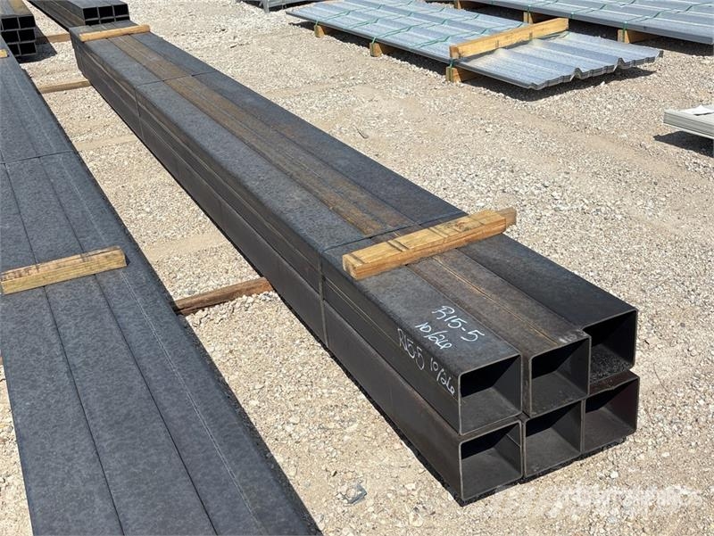 Quantity of (6) 6 in x 6 in x 3/16 in x 18 ft Squa مكونات أخرى