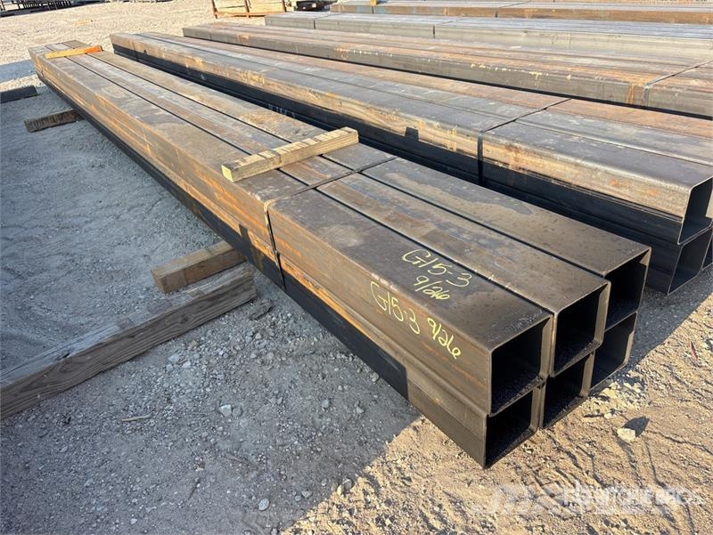 Quantity of (6) 6 in x 6 in x 3/16 in x 20 ft Squa Other components