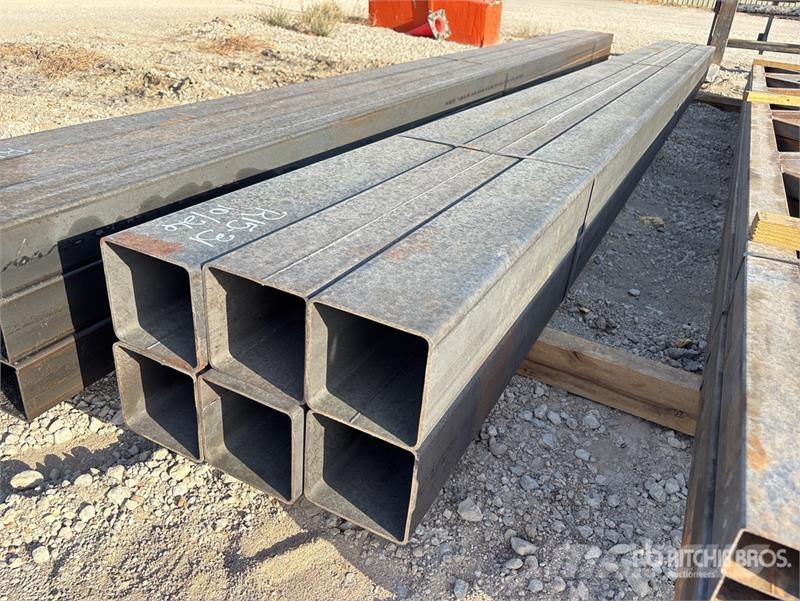  Quantity of (6) 6 in x 6 in x 3/16 in x 20 ft Squa Drugi deli