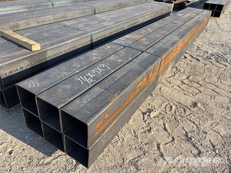 Quantity of (6) 6 in x 6 in x 3/16 in x 12 ft Squa Other components