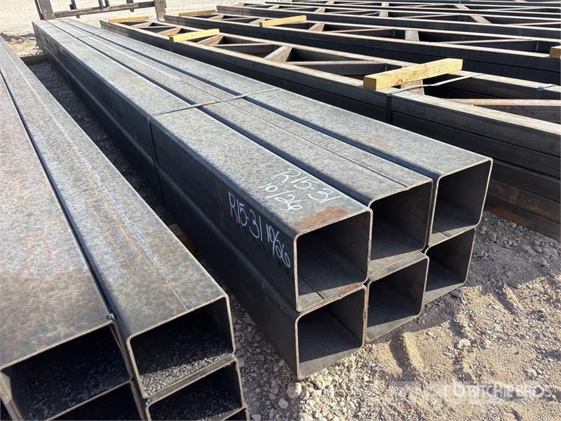  Quantity of (6) 6 in x 6 in x 3/16 in x 20 ft Squa Drugi deli