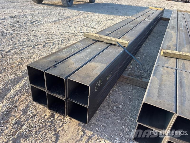  Quantity of (6) 6 in x 6 in x 3/16 in x 20 ft Squa Other components